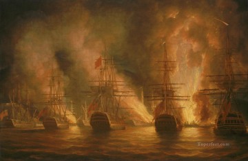 Warship Painting - Trinidad 1797 Naval Battles